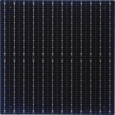 Monocrystalline 210 12BB Bifacial Solar Cell