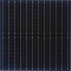 Monocrystalline 210 12BB Bifacial Solar Cell